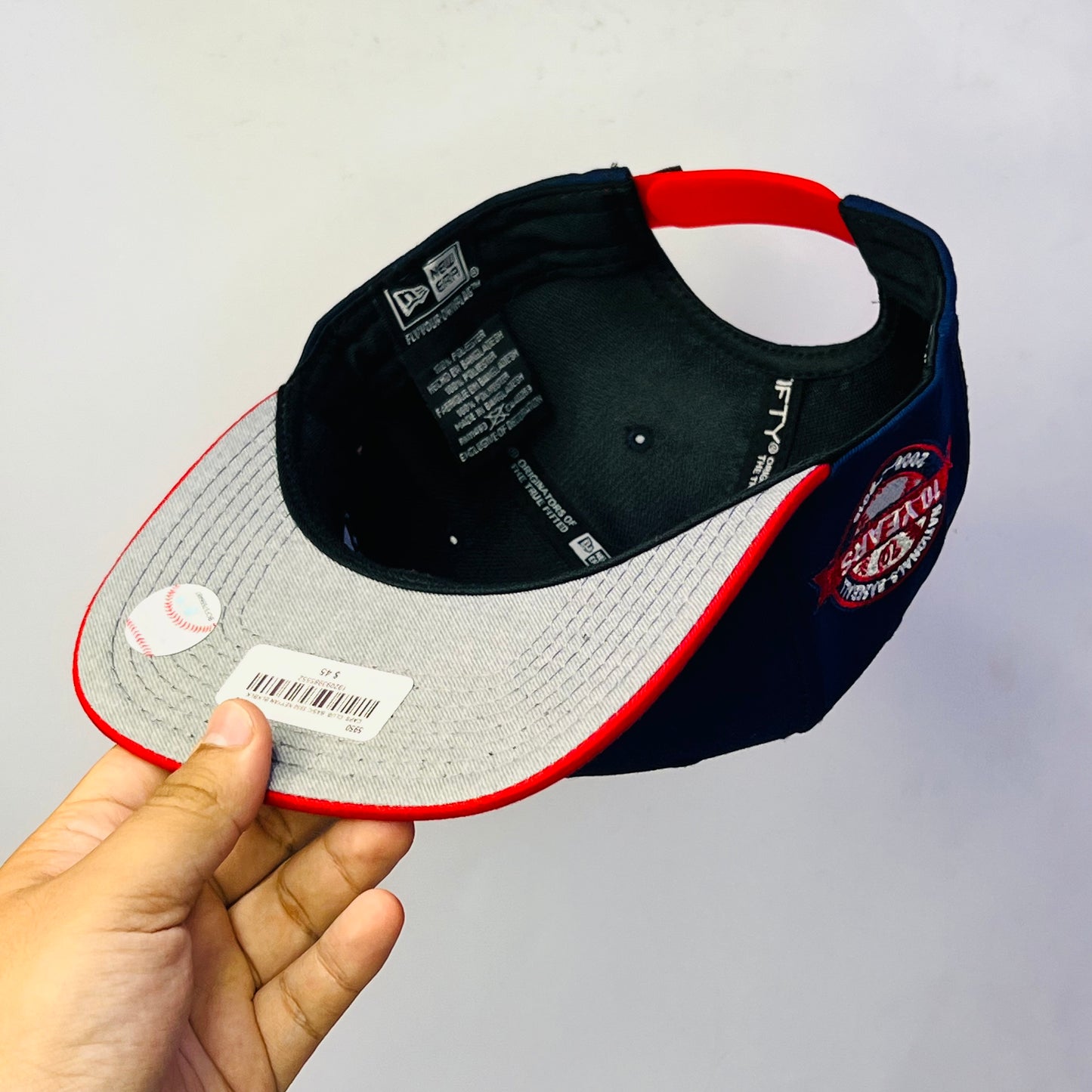 WN02 Gorra 3C Washington Nationals PL Ajustable