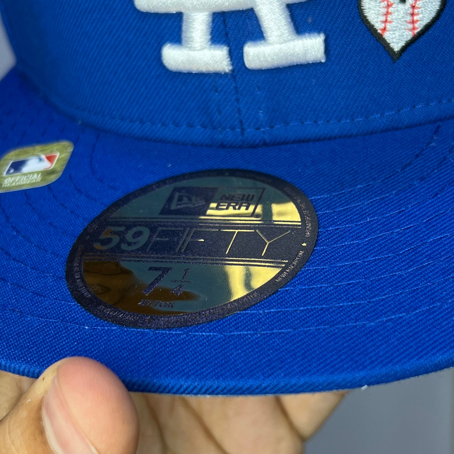 LA03 Gorra JC Los Angeles Dodgers PL Cerrada