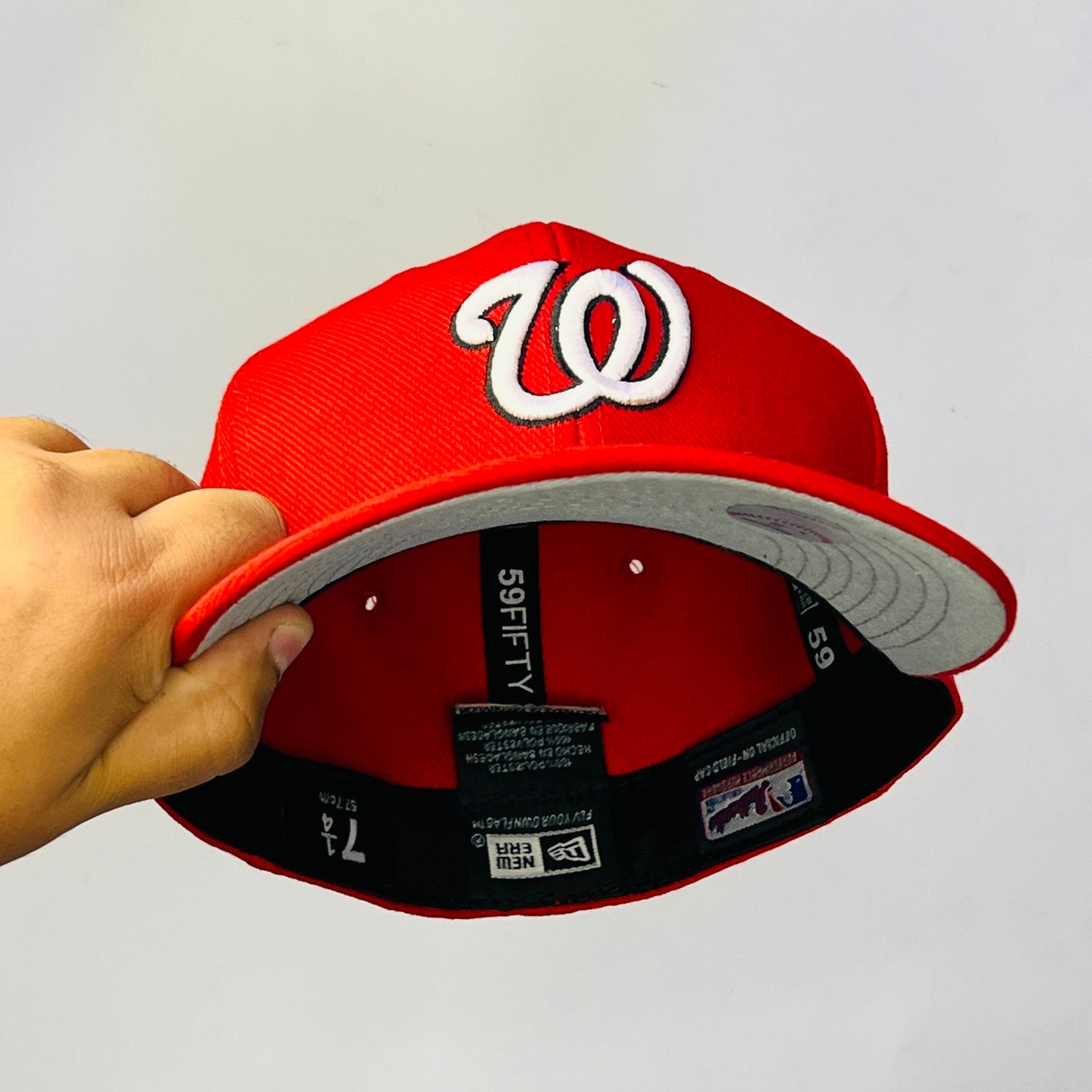 WN01 Gorra 6C Washington Nationals CV Cerrada